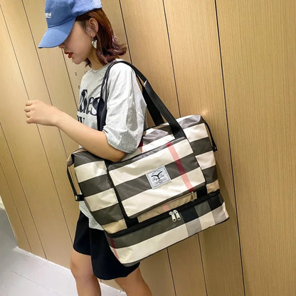 LARGE CAPACITY FOLDABLE TRAVEL BAGS
